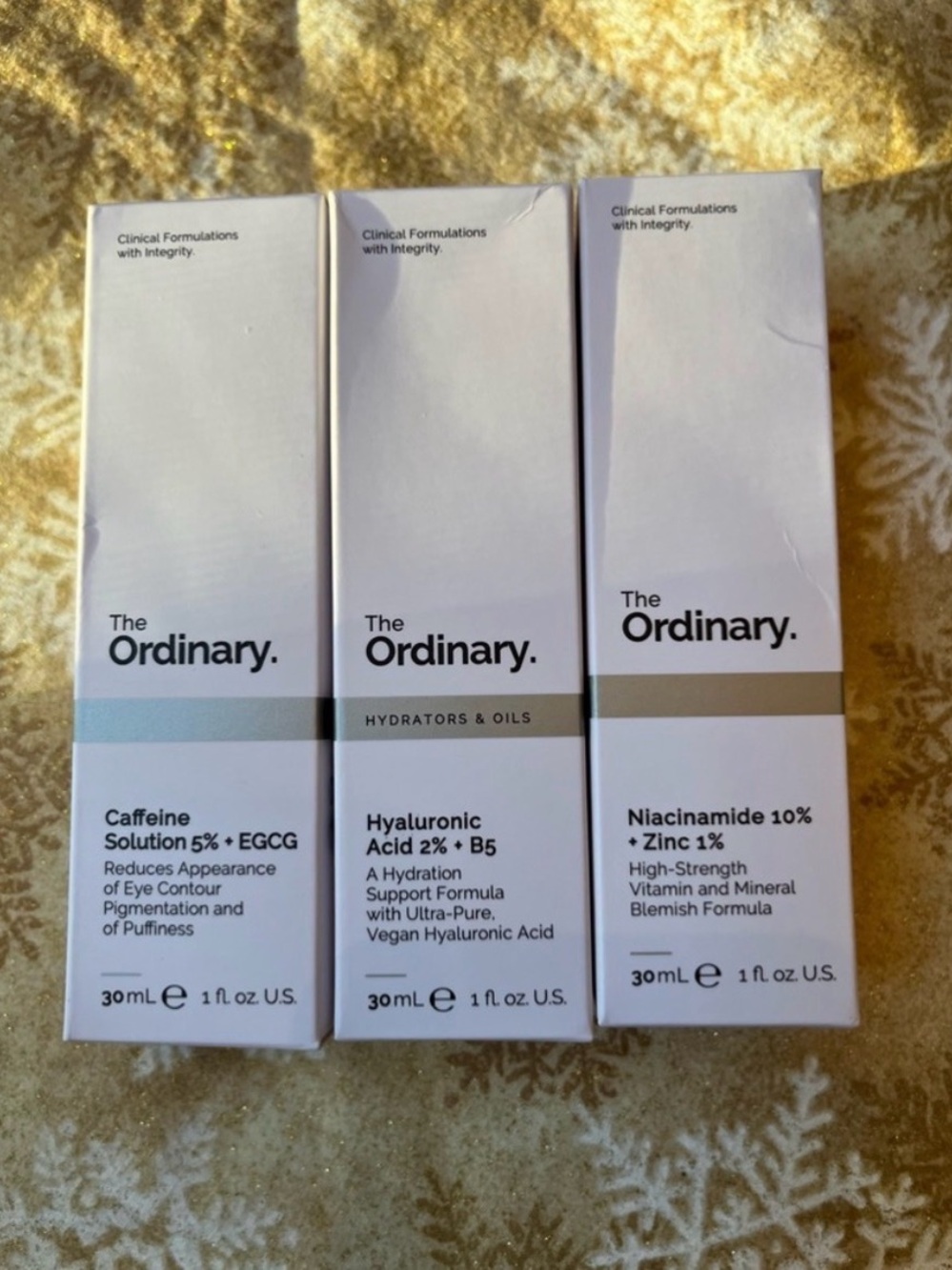 Bundle for Sparq. The Ordinary products. Do not buy! For Sparq only!